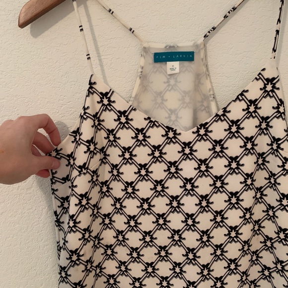 Pim + Larkin -- Black patterned dress - Picture 3 of 5